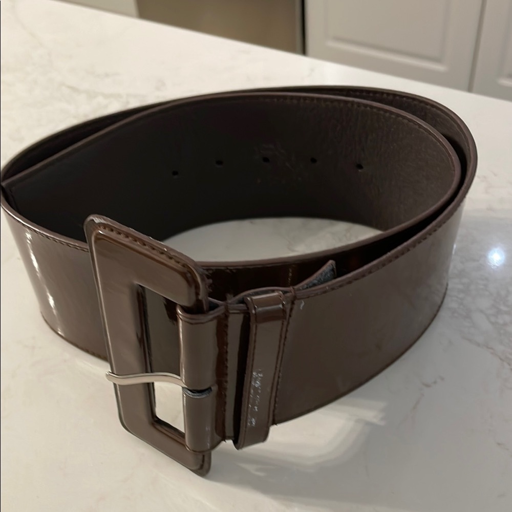 196. Brown Leather Belt